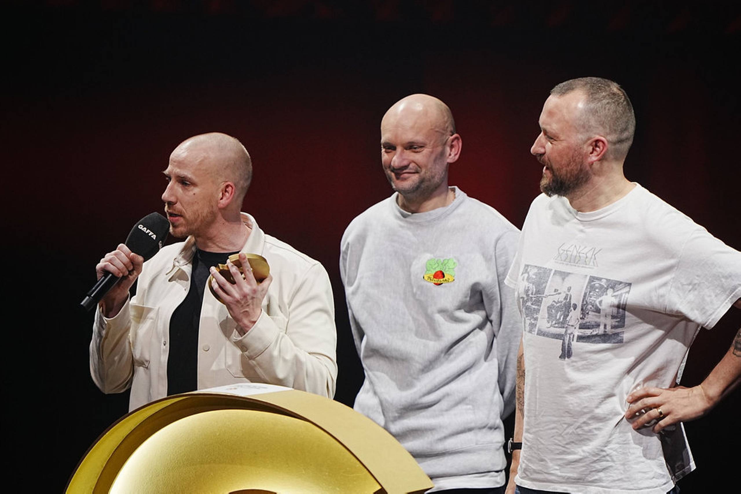 I fire ud af seks kategorier, hvor Andreas Odbjerg var nomineret, har sangskriveren fået en Gaffa-pris.